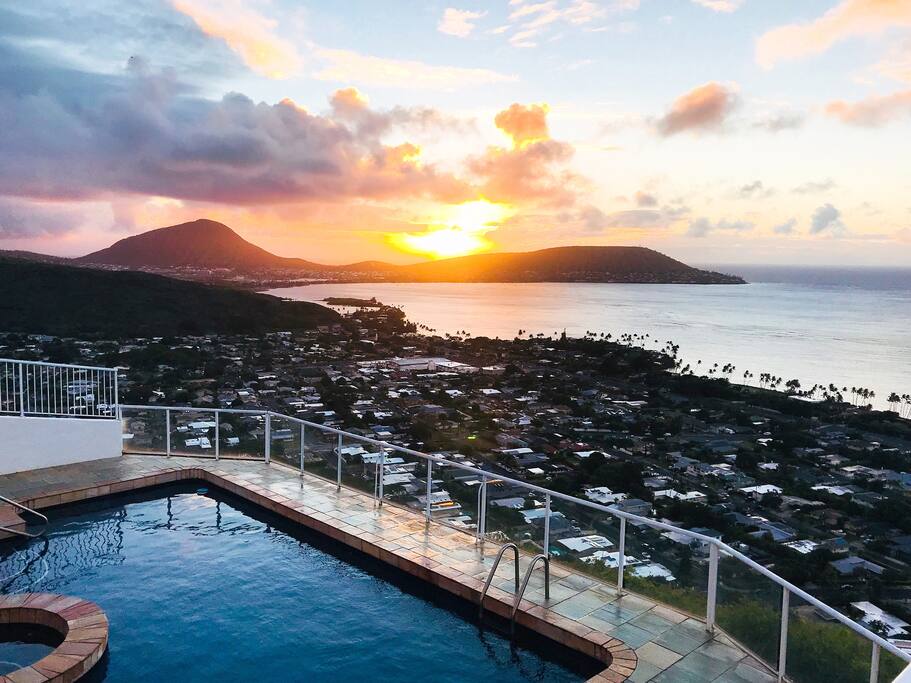 THE REVIEWS WILL CONFIRM THE AMAZING VIEWS An OMG moment-the daily sunrise—Picture taken at 6:10am from the bedroom balcony.