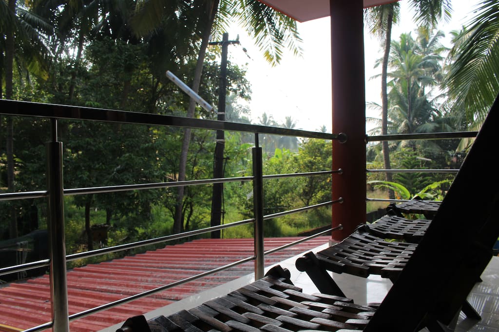 The view from balcony