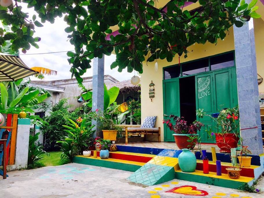A traditional Vietnamese house in a crazy, sexy, cool look!