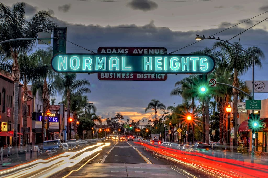 Located in exciting Adams Avenue corridor. Walk everywhere!