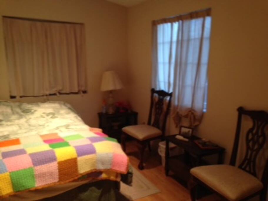 bedroom view from door