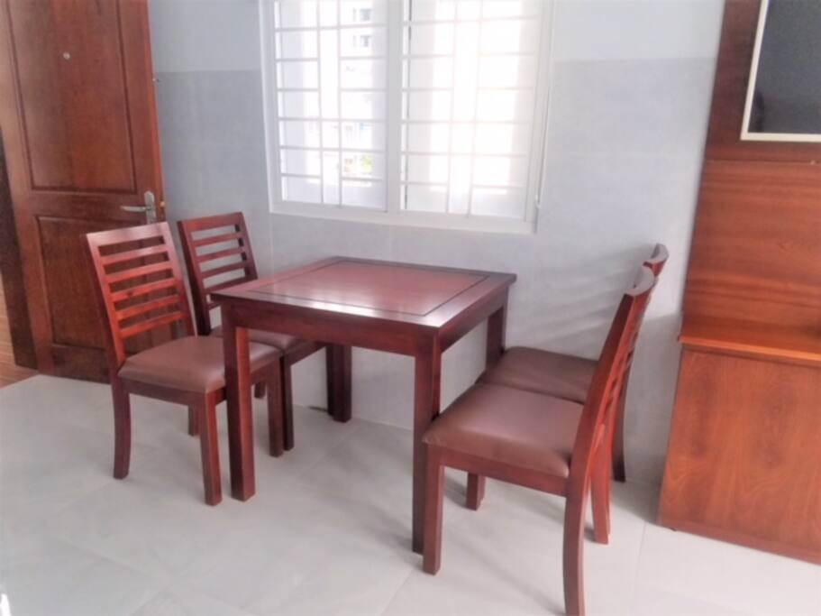 The dinner table