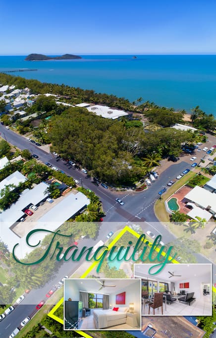 A stone's throw from beautiful Palm Cove beach
