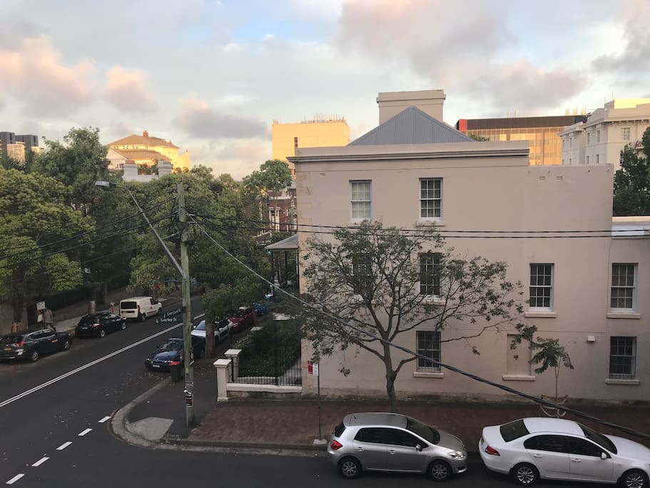 View from the kitchen window