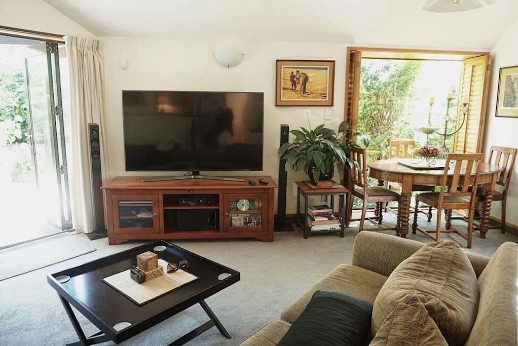 Family Room with 60" TV