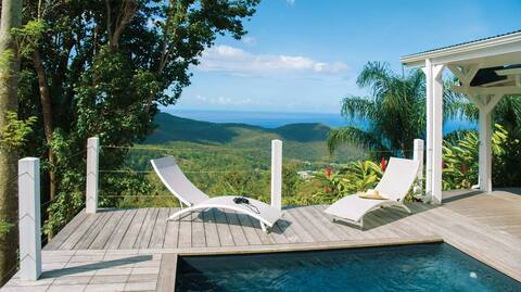 Caféiere Beausejour Rental in FWI - private pool