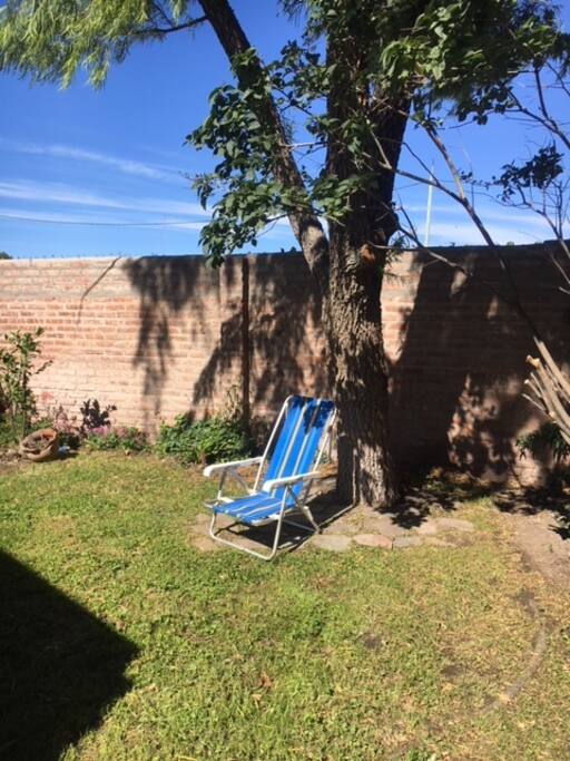 Zona de esparcimiento y descanso.