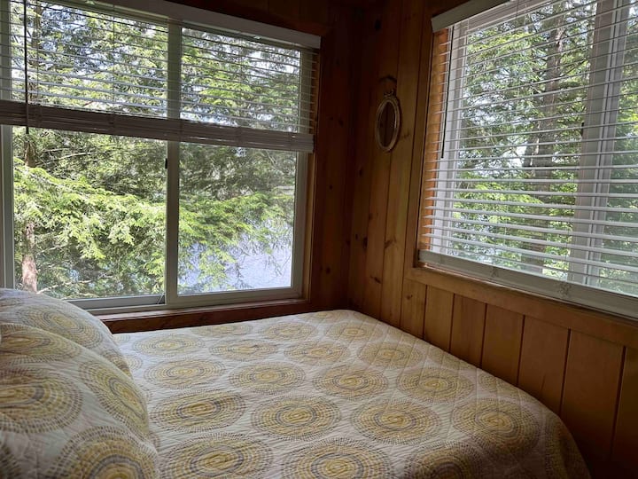 dormitorio de la casa del árbol, mi favorito, en el segundo nivel.