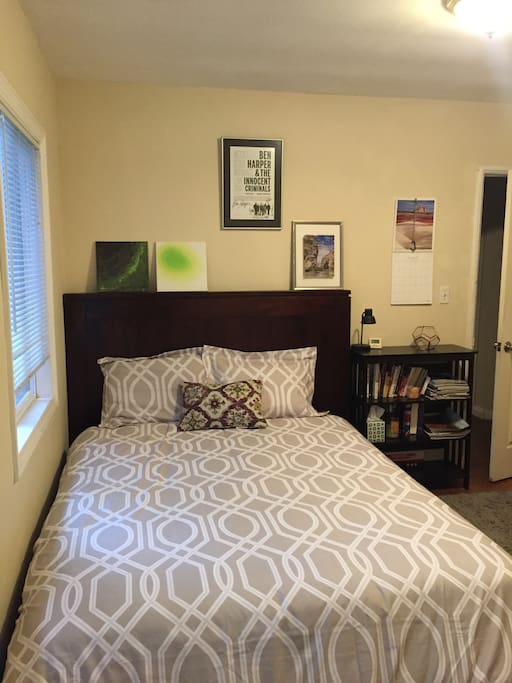 Brand new linens and top notch hotel quality bed