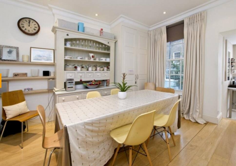 family dining table seats 8
