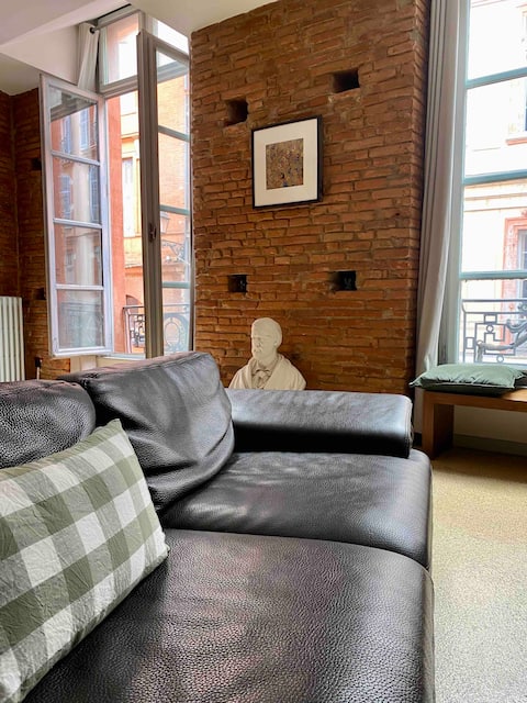 Propriété Airbnb réussie: Toulouse charm and spacious: Capitole/StGeorges à Toulouse