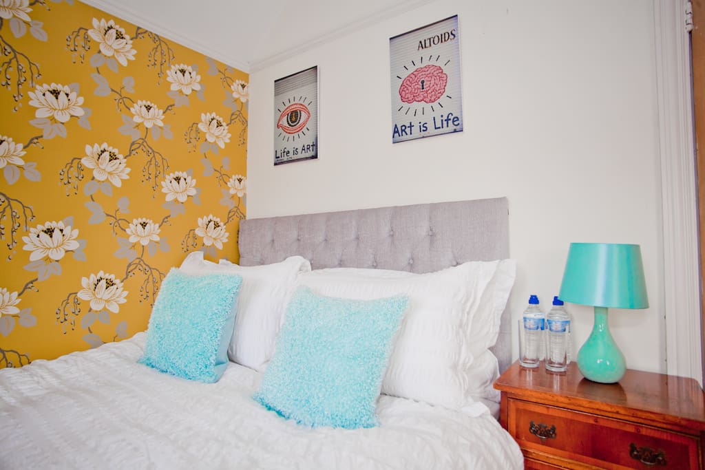 Cosy, boutique hotel style decorated double room