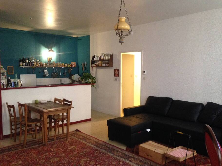 Salon / cuisine