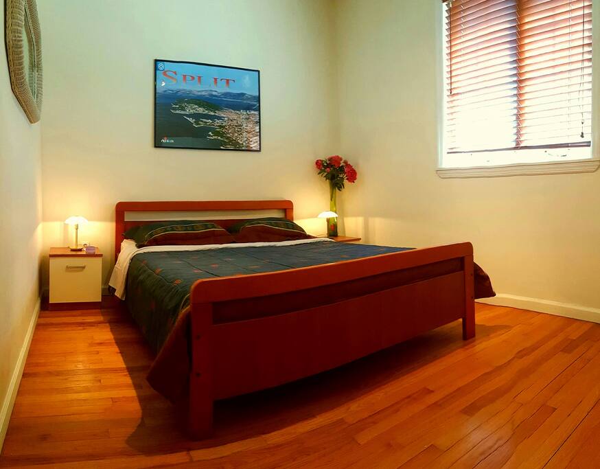Bedroom no 1 with double bed
