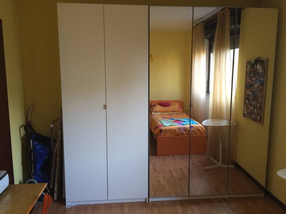 Bed room with two beds