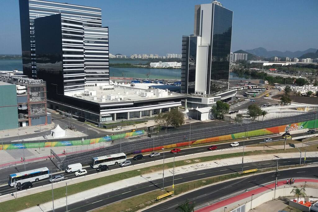 Vista da varanda- Hotel da Imprensa