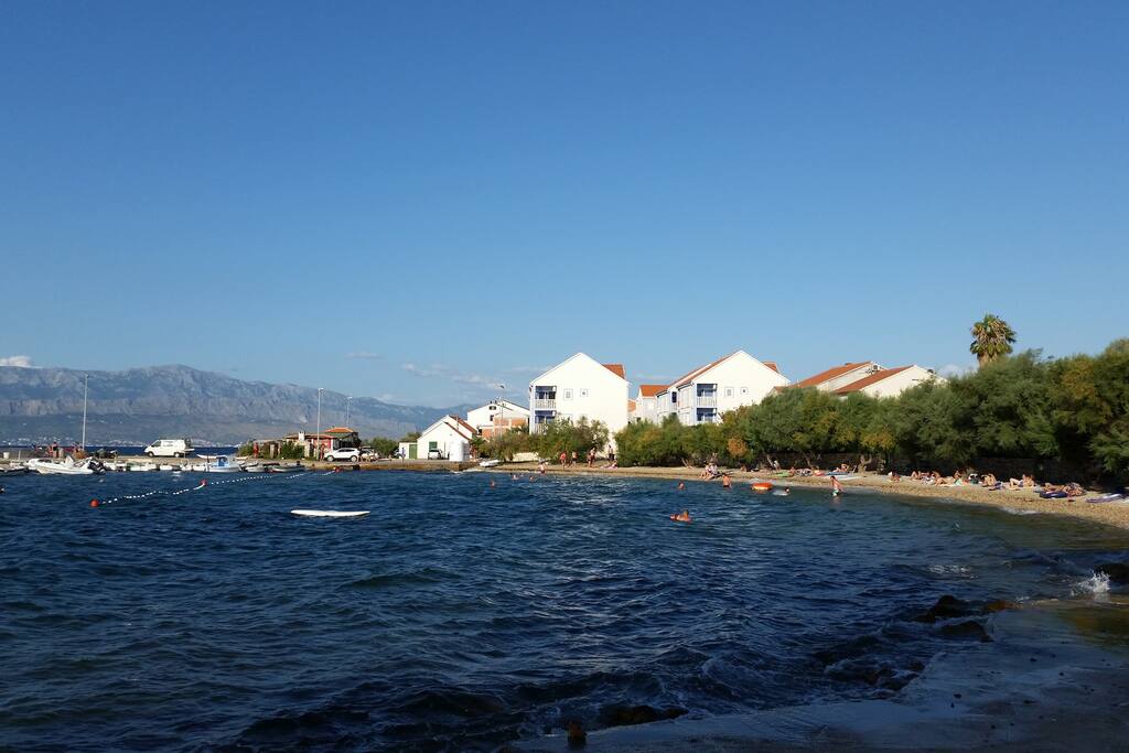 Beach near the apartment