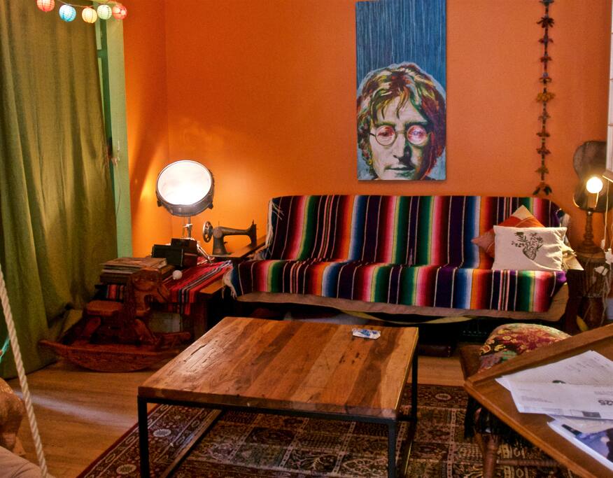 The living room