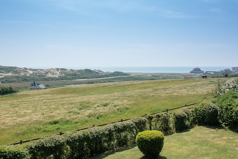VILLA WITH SEA VIEW AND AMBLETEUSE FORT 12 PEOPLE.