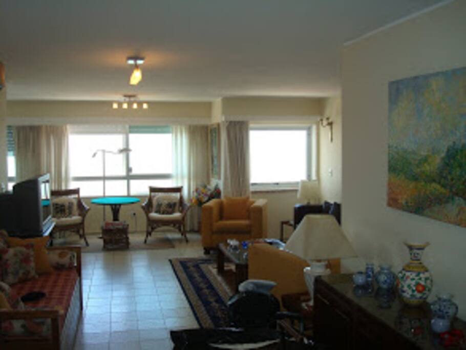 Living con vista al mar