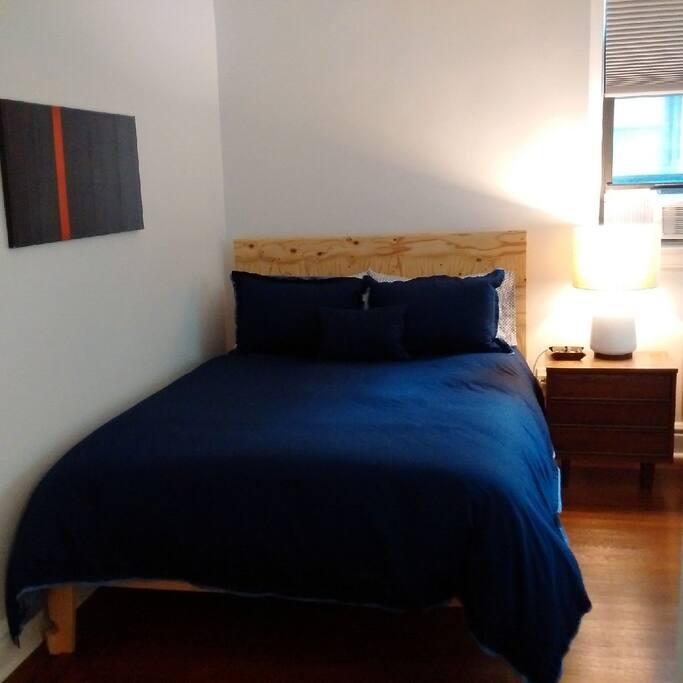 Comfy queen bed