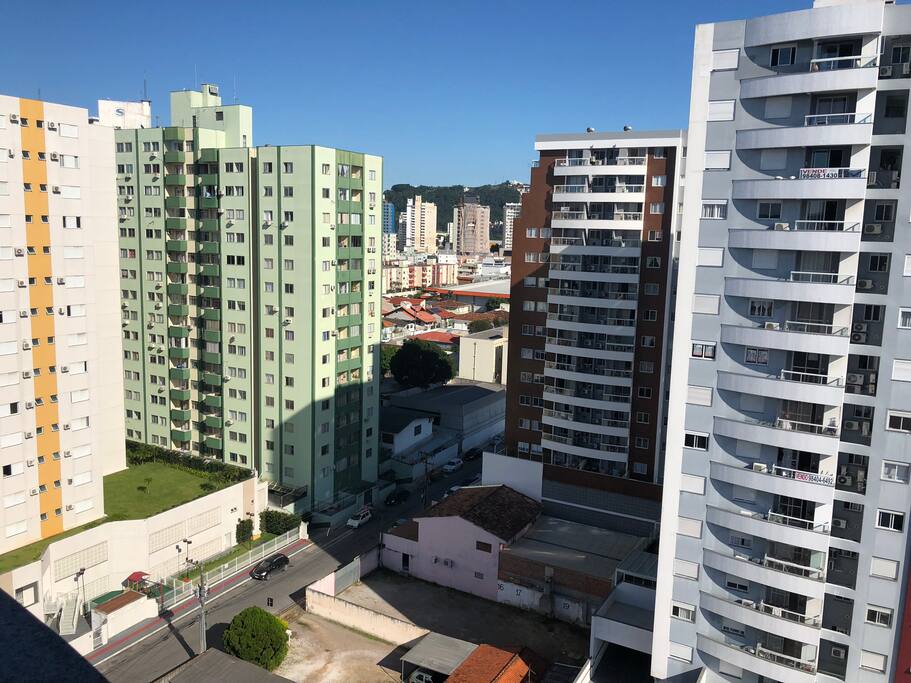 Vista da sacada ...