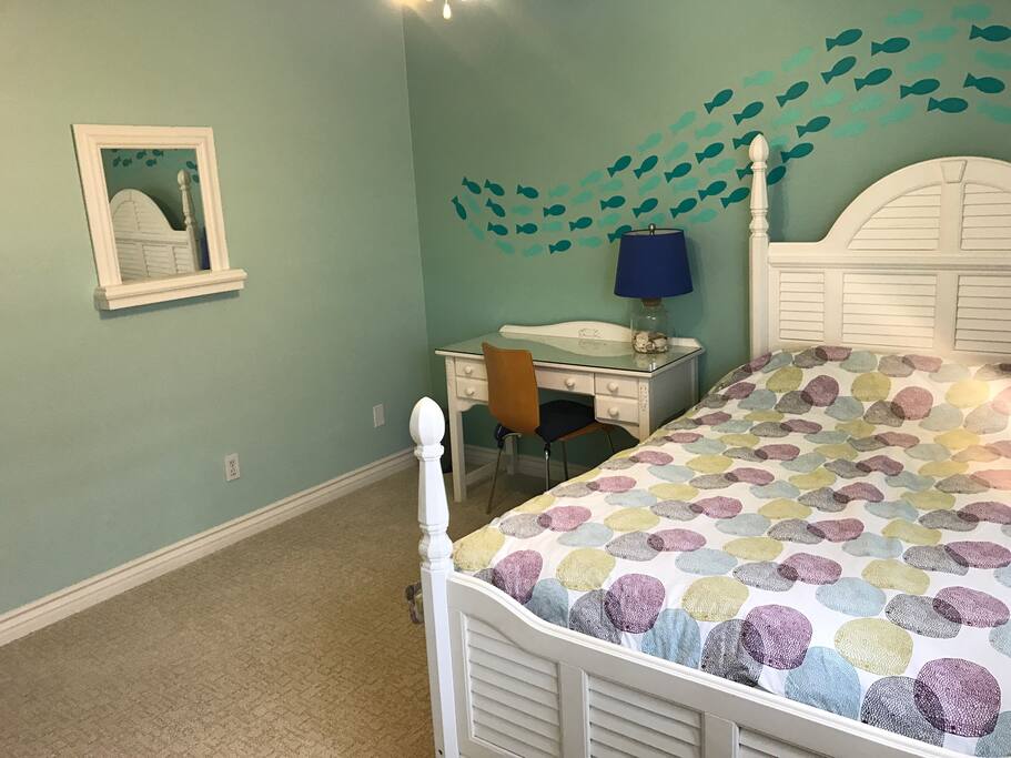 Full bed. One of the rooms you are staying in depending on availability.