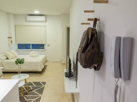 Studio with private patio