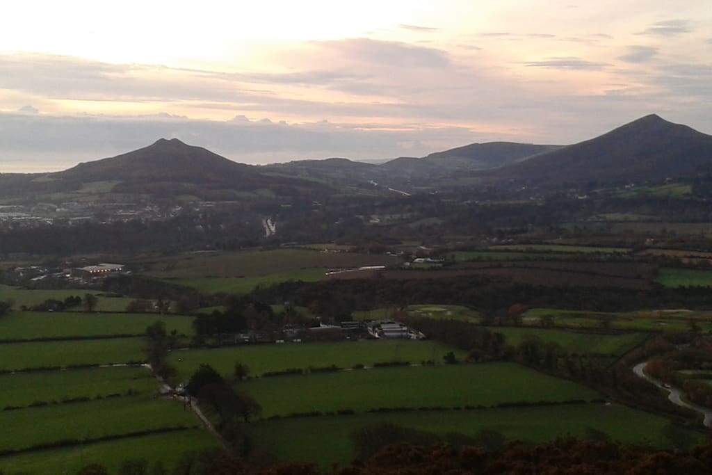 One of the many spectacular views from the top of Carrickgolligan.