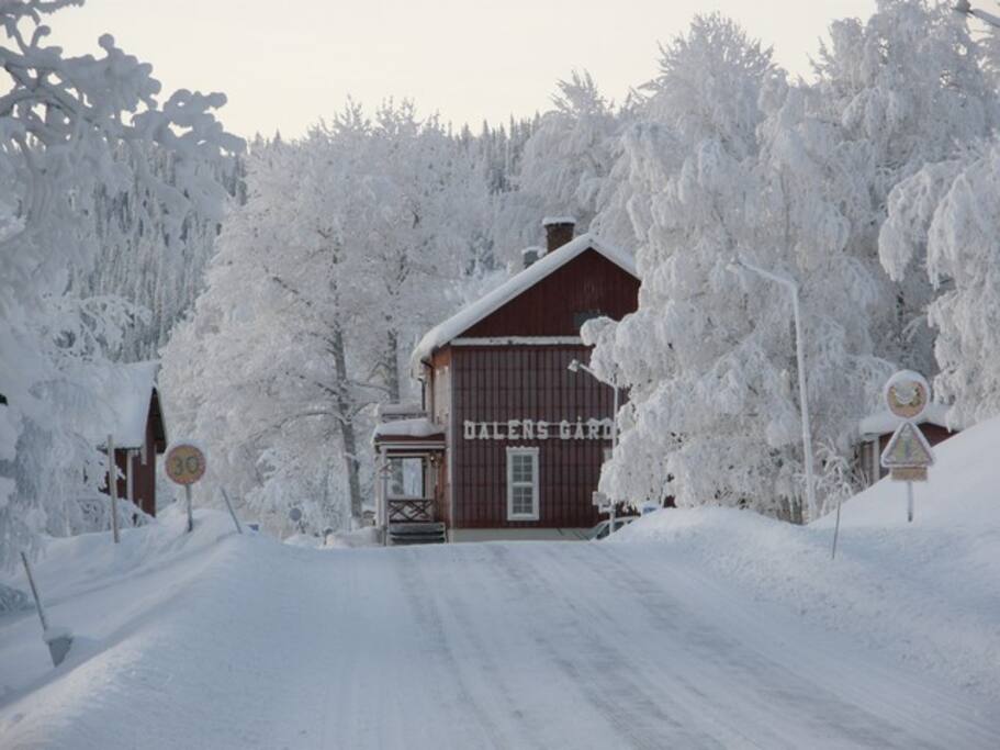 House fasade from the road
