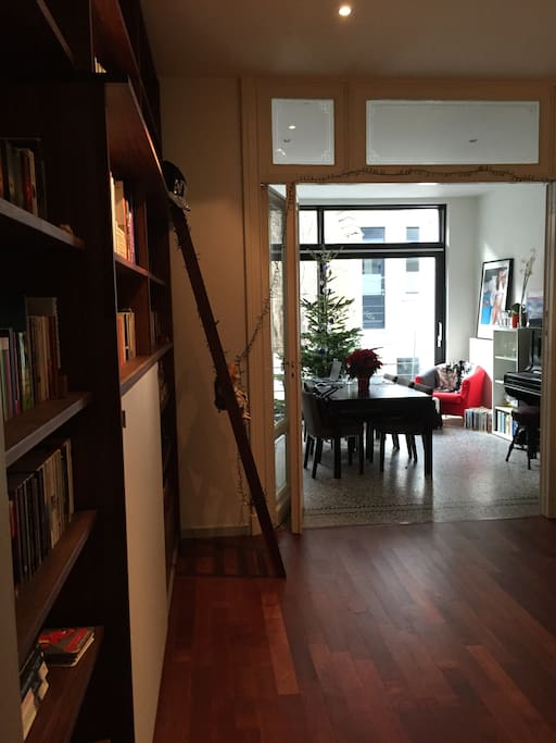 Natural light seeps through our spacious open-plan living space