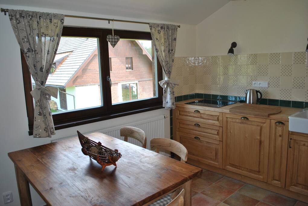 Fully equipped kitchen
