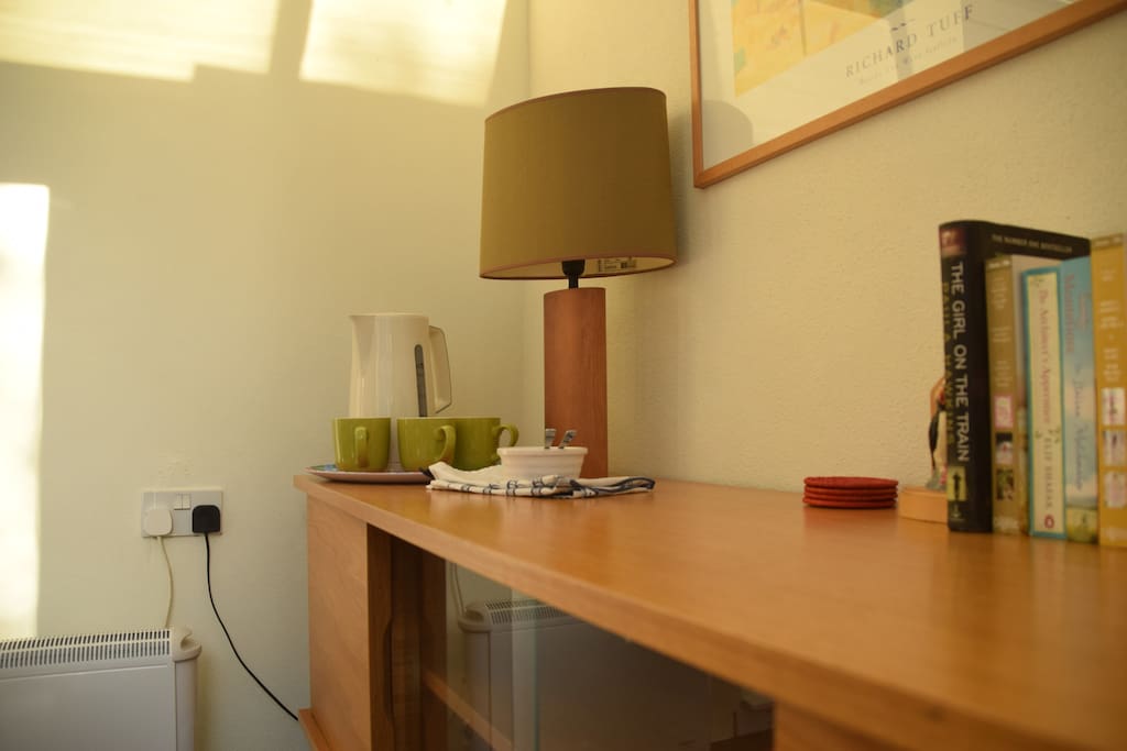 Tea service with kettle