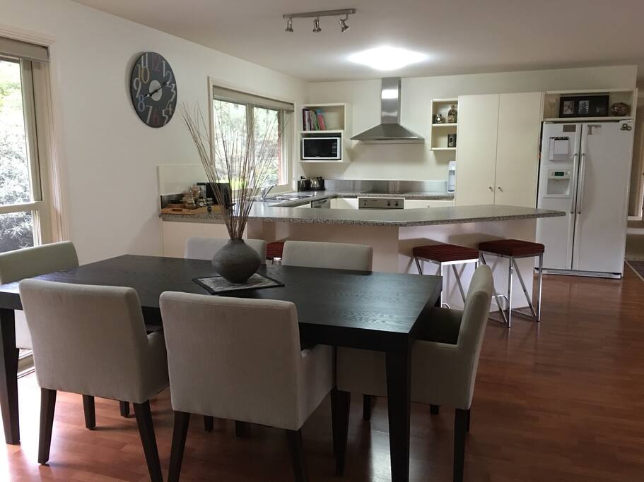 Dining / kitchen area.