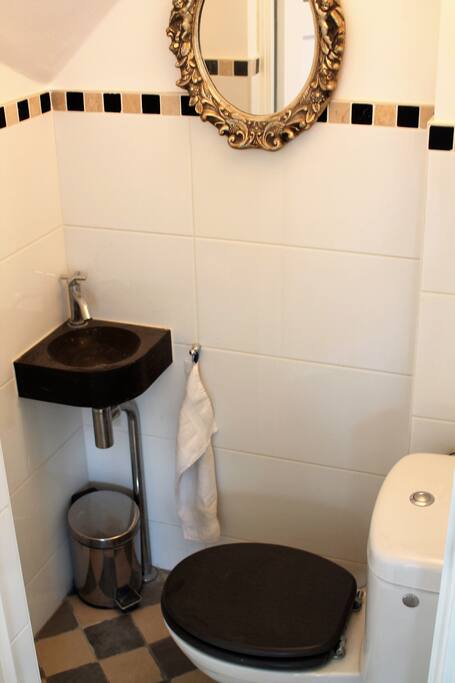 Apart toilet.