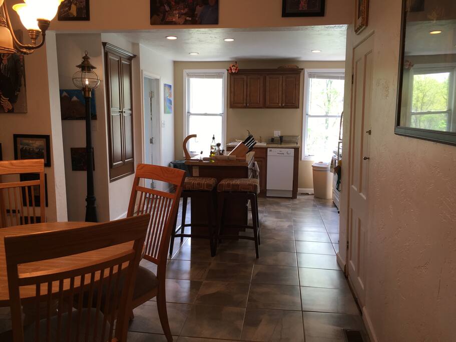 Dining Rm and Kitchen