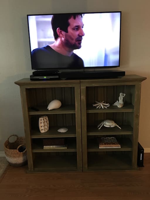 50" 4K Television, Sony Surround System, Sony DVD Player