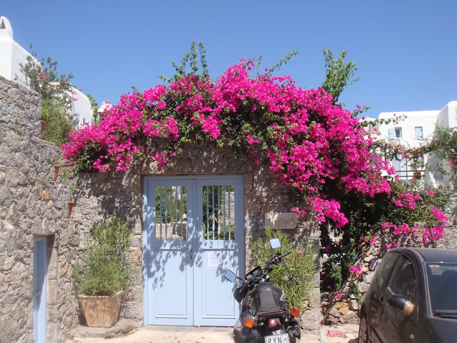 Entrance to the complex