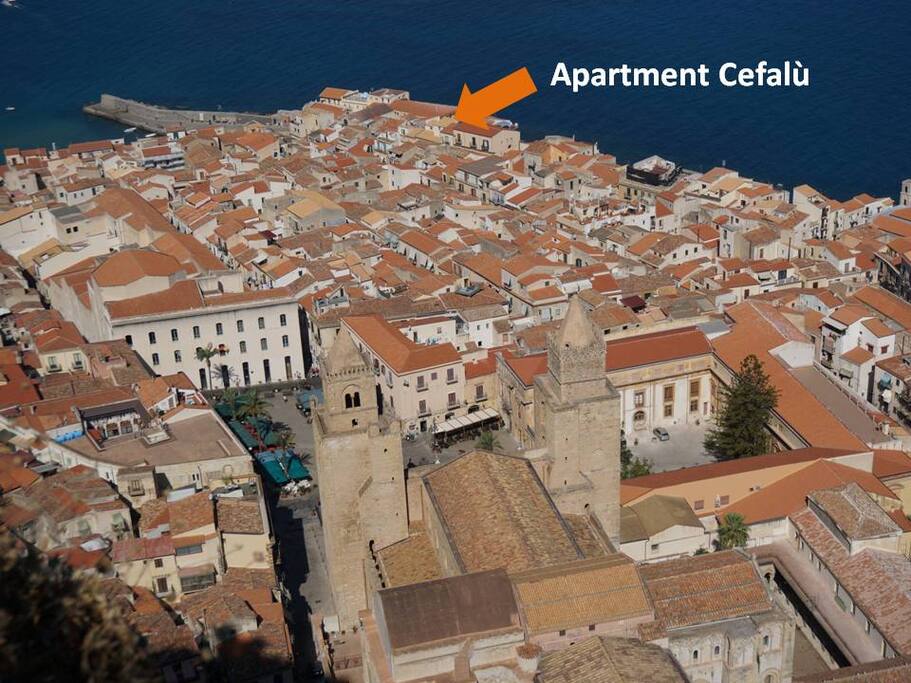 Lage der Ferienwohnung im Herzen der Altstadt