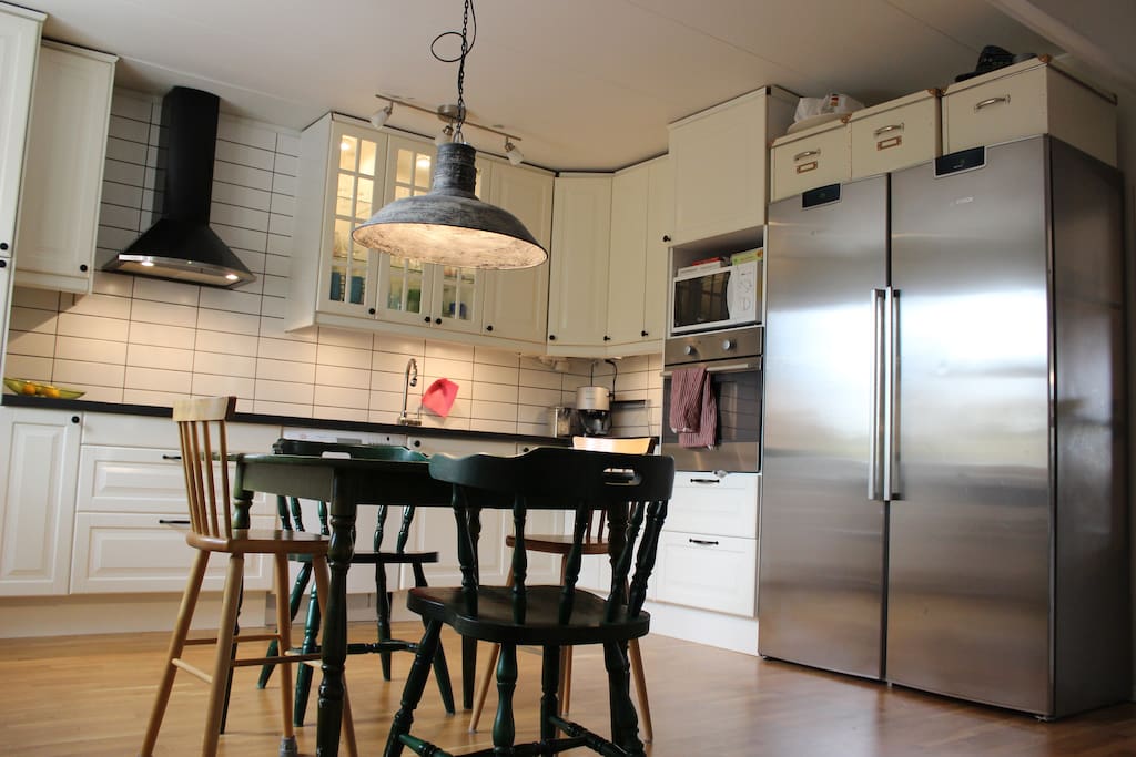 Modern kitchen with all the necessities.