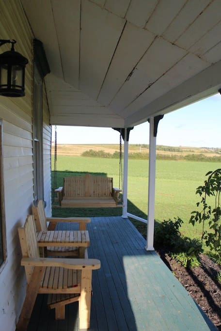 Enjoy the view from the front veranda