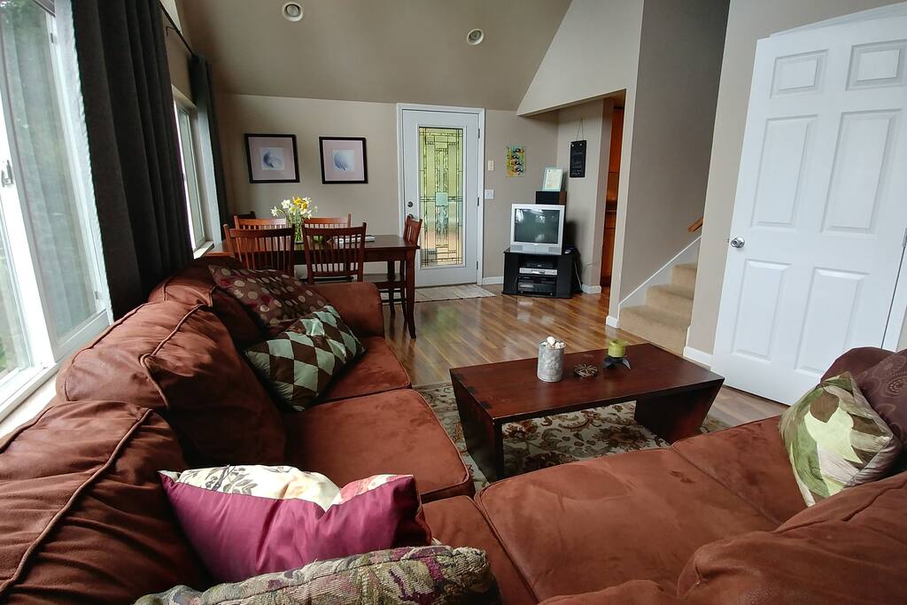 Big comfy sectional to relax