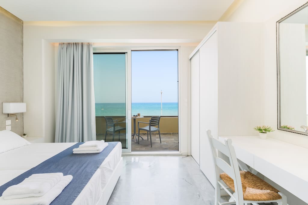 Bedroom highlight: Sea view