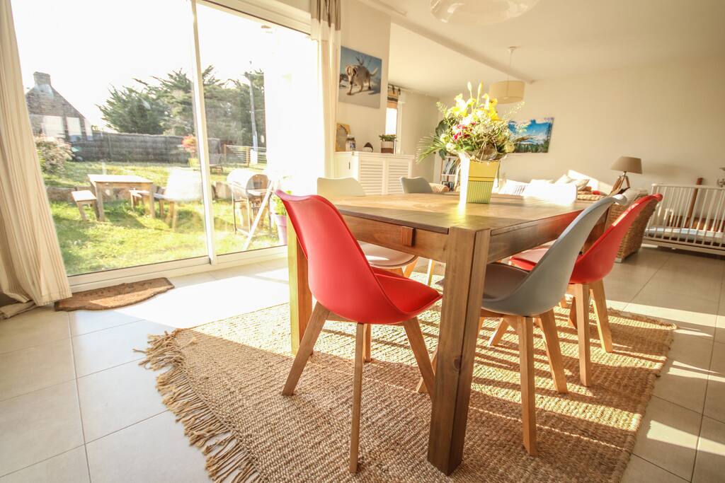 Table à manger pour 6
