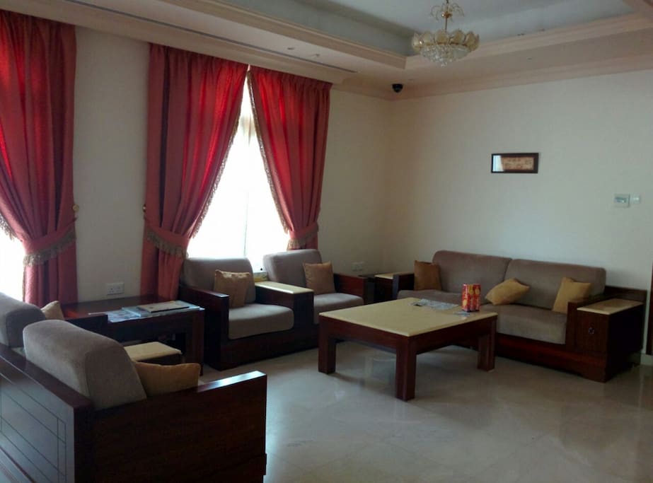 One of the living rooms