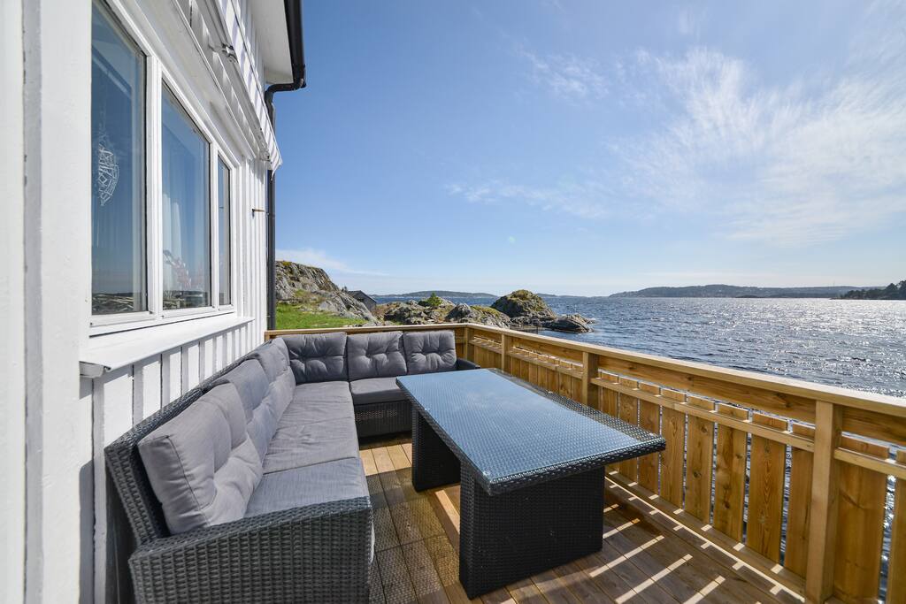Utsikt fra veranda