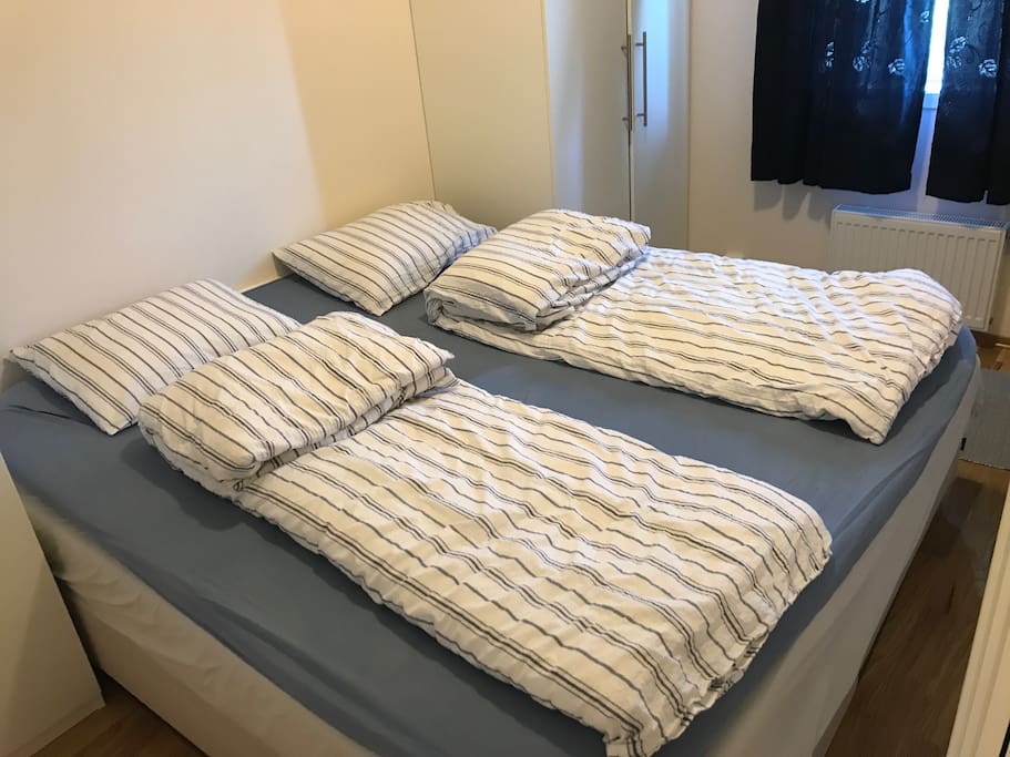 Bedroom 1 with a king size bed