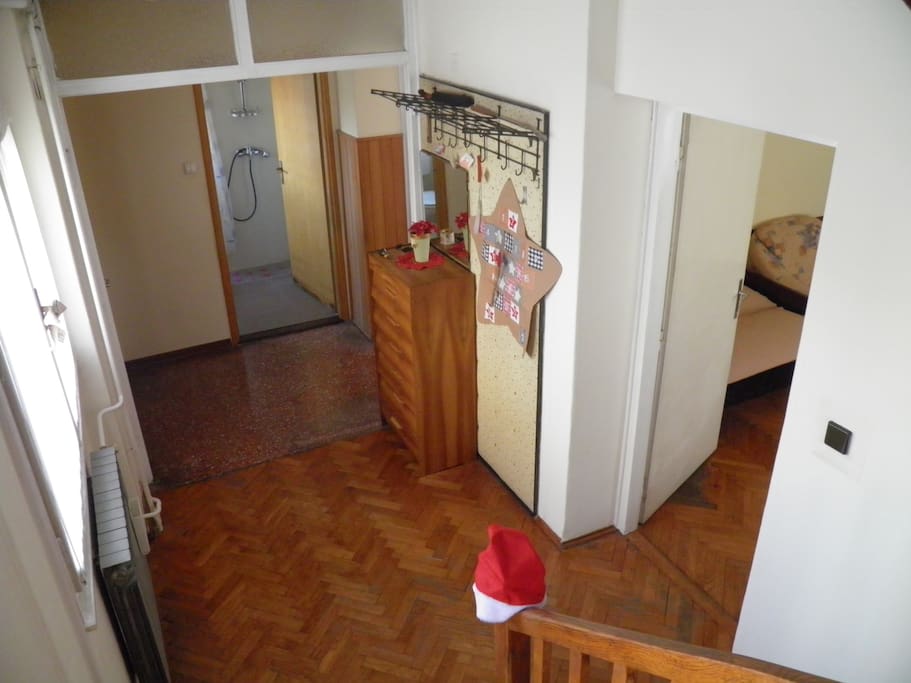 Foyer seen from the first floor.