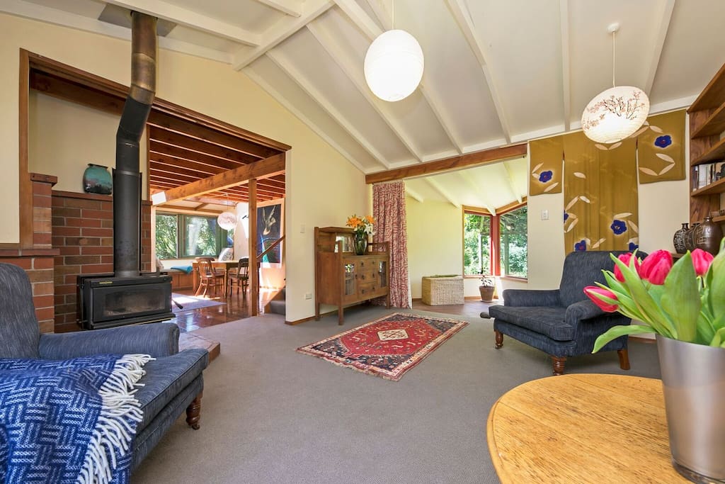 Living room view...through to dining room.