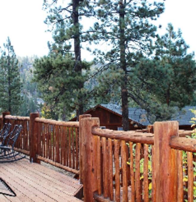 Log Deck with View